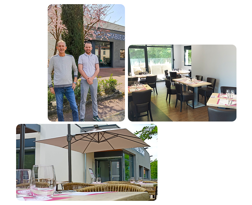 Le restaurant - La Table D'Agamy - Restaurant Sain-Bel - Restaurant Chevinay